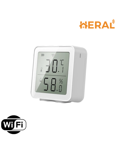 Sensor Temperatura y humedad Datalogger Smart + LCD 1.57" Wifi