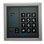 Teclado con hilos apertura: código + tarjeta RFID + Apertura Remota por APP - Imagen 2