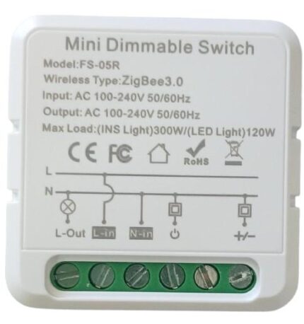 Relé Dimmer Zigbee