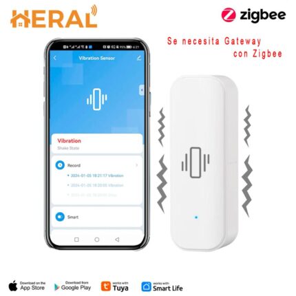 Sensor de vibración Inteligente Zigbee